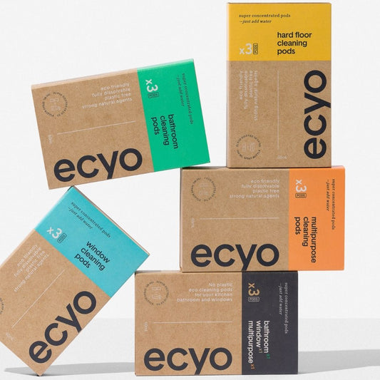 green cleaning pods and options from ecyo