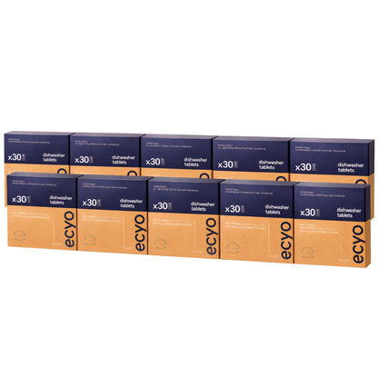 10 Pack of Eco Dishwasher Tablets